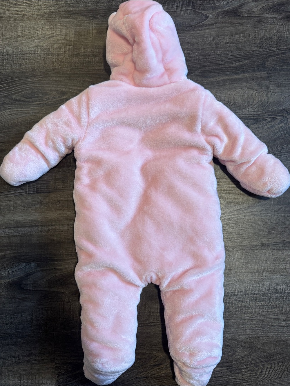 Pink Baby Bunting Snowsuit - Picture 3 of 3